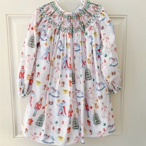 Girls Nutcracker Christmas Dress